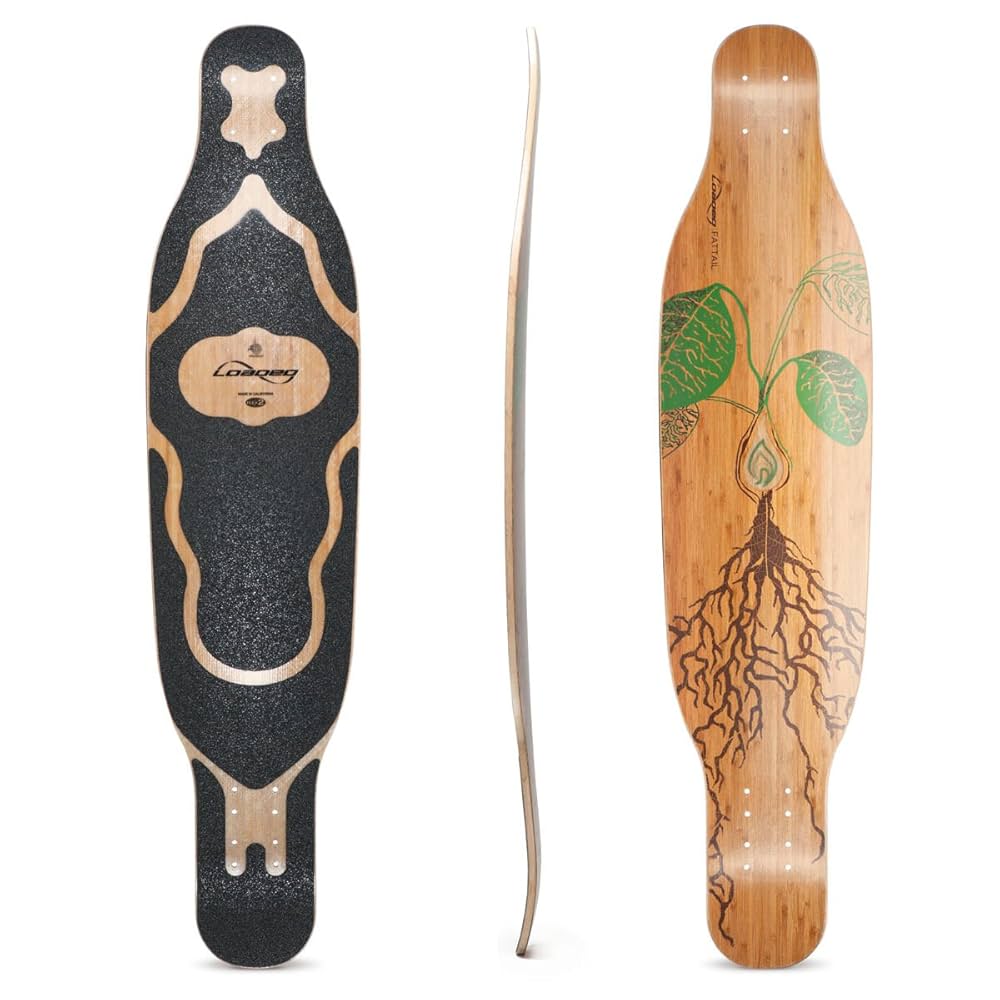 Loaded FATTAIL Flex2 ロングスケートボード Amazon.co.jp: Loaded Fattail (2015) Longboard Deck (Flex 2